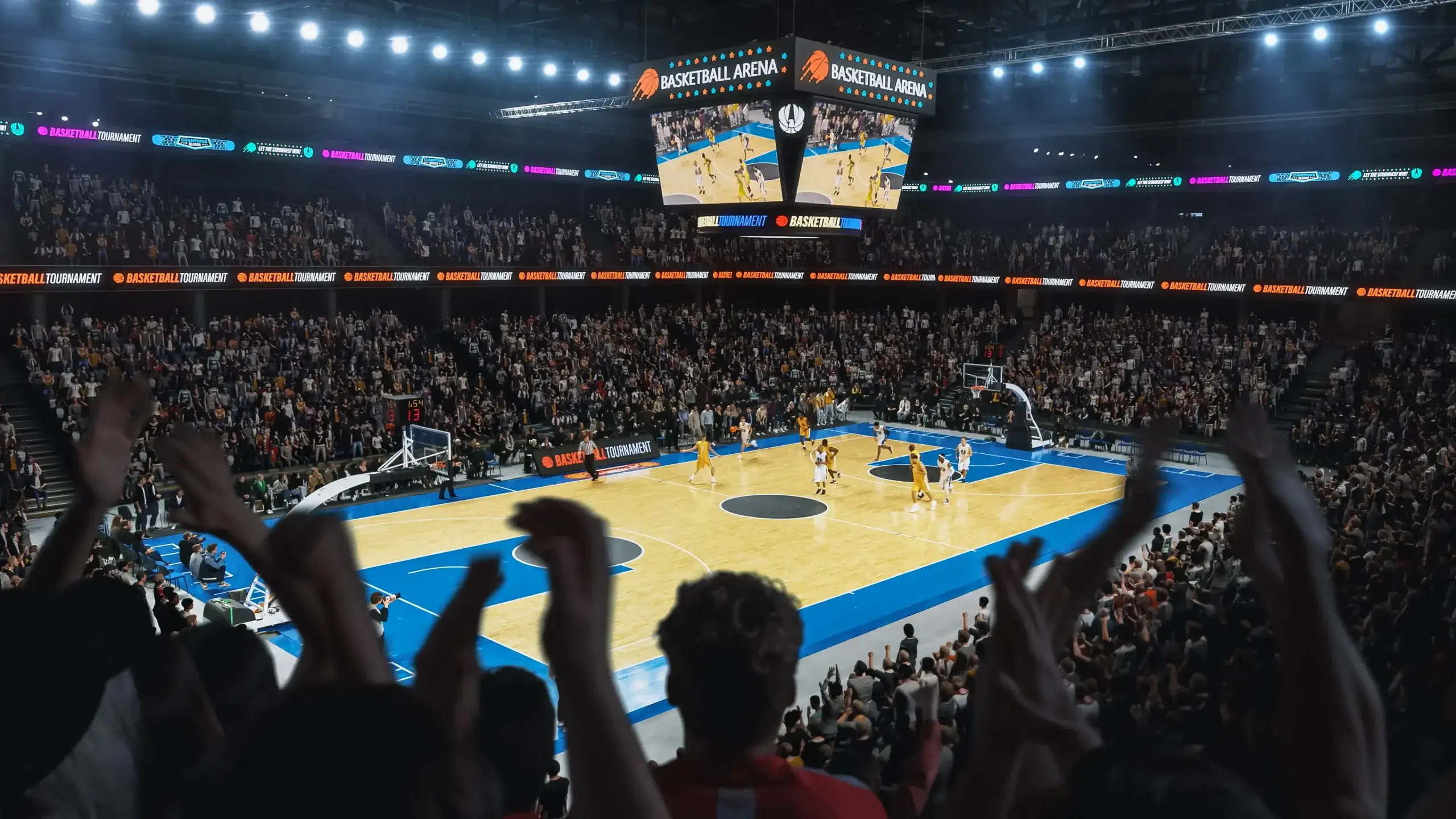 What type of basketball  atmosphere do you enjoy  most? 